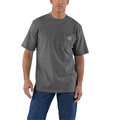 Carhartt Loose Fit Heavyweight Short-Sleeve Pocket T-Shirt, Carbon Heather, XL, REG K87-CRHXLREG